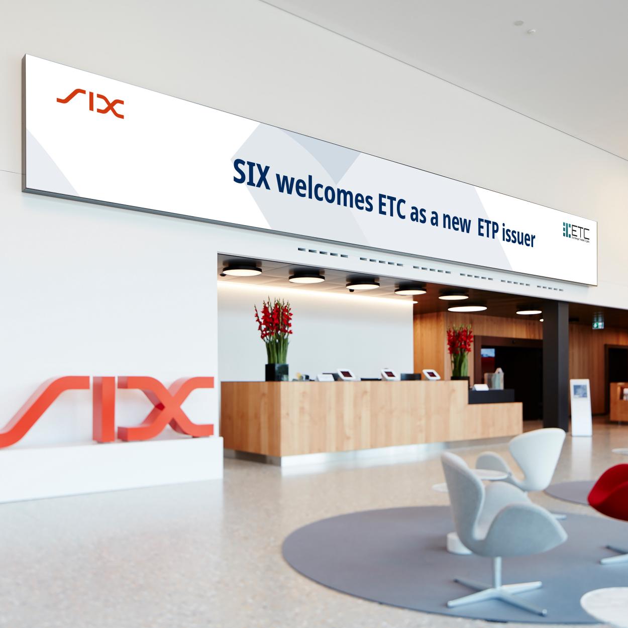 SIX Welcomes ETC Group as New ETP Issuer
