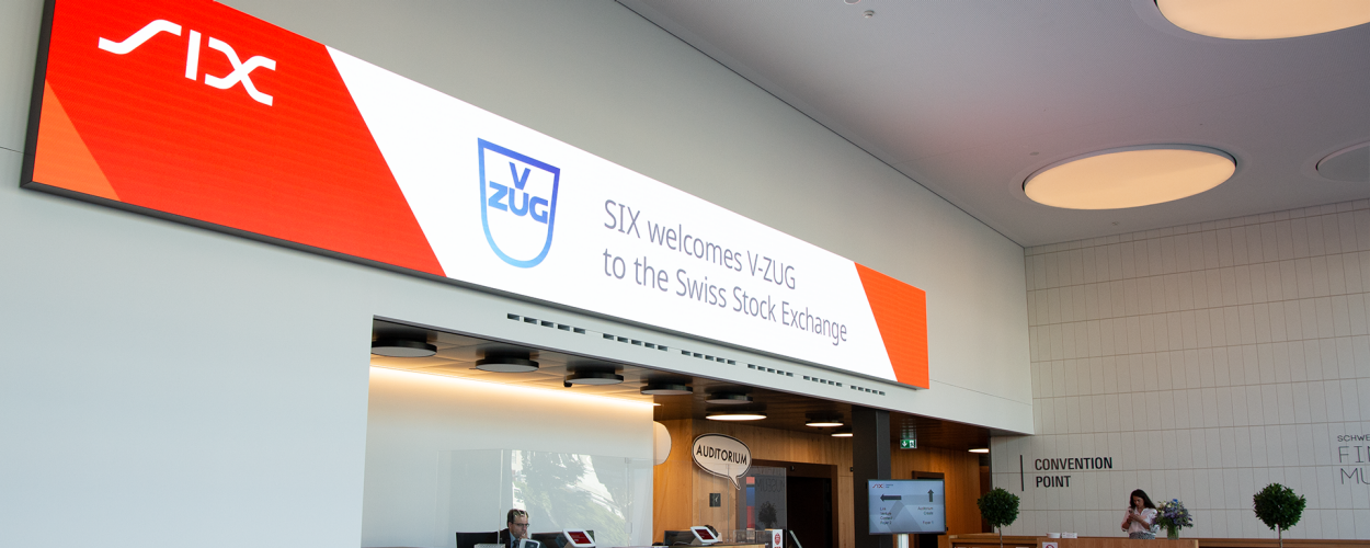 V-ZUG Goes Public at SIX After More Than 100 Years in Existence