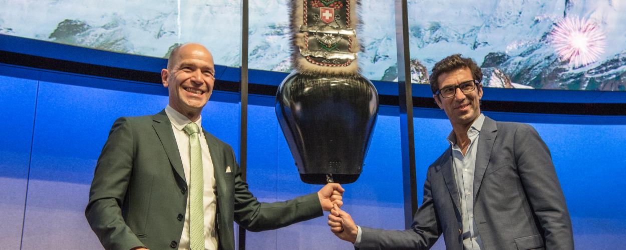 Dr. Markus Nolte, CEO; Dr. Michael Pistauer, CFO, Montana Aerospace (from left to right)