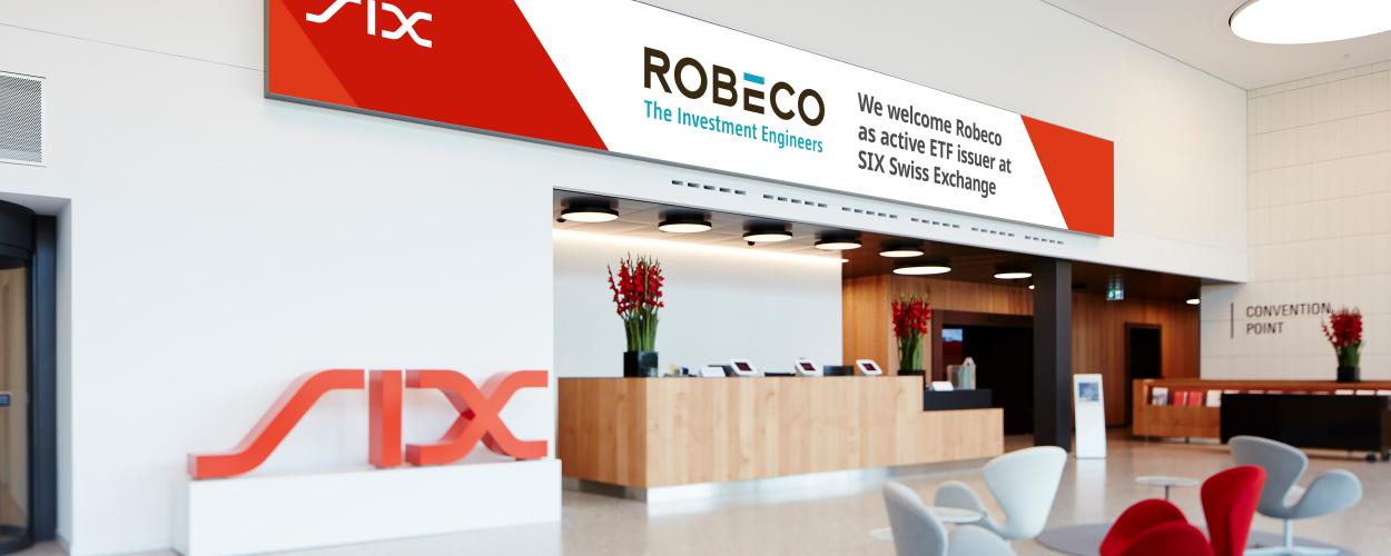 Robeco se convierte en nuevo emisor de ETF en SIX Swiss Exchange