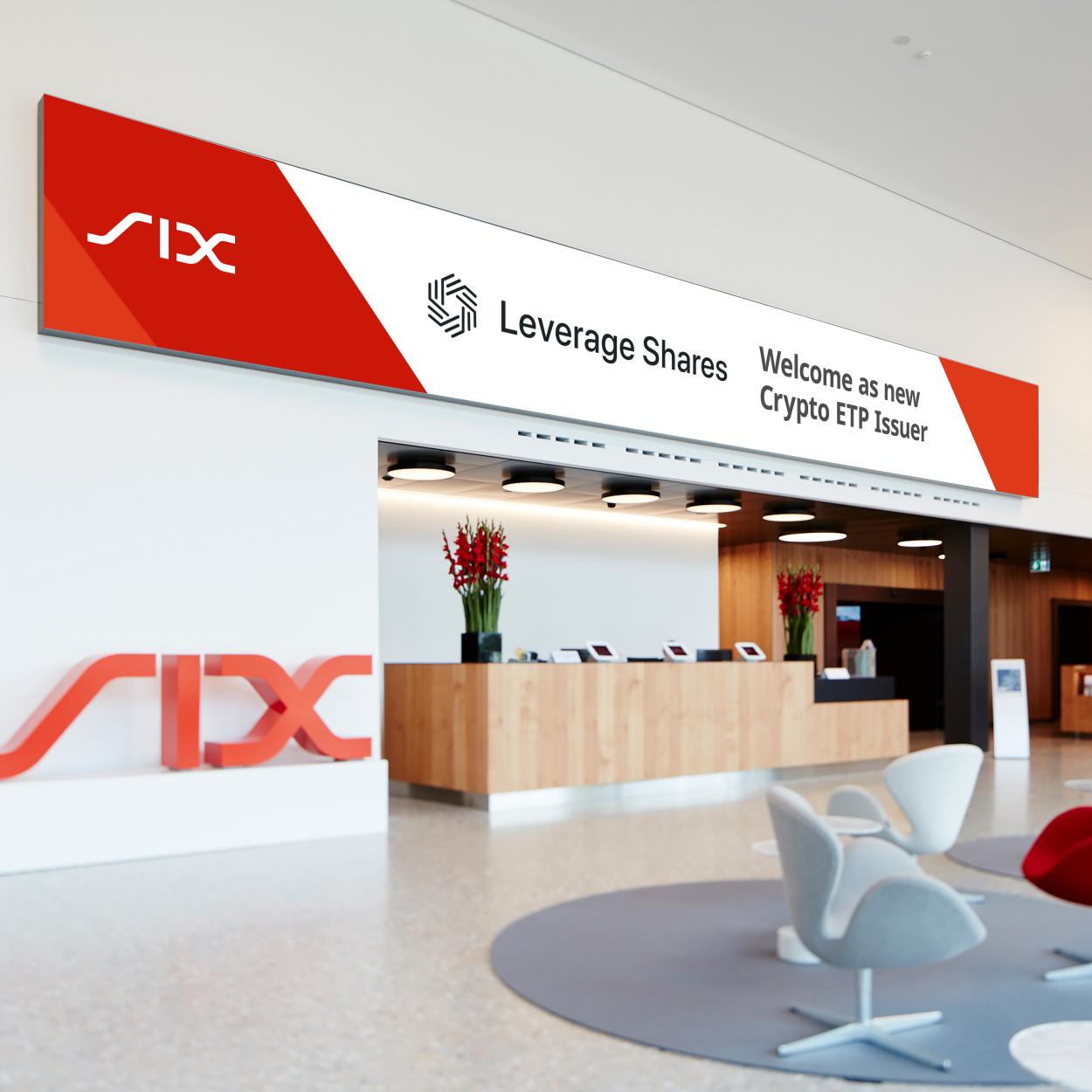 Leverage Shares Ltd Becomes New Crypto ETP Issuer at SIX Swiss Exchange